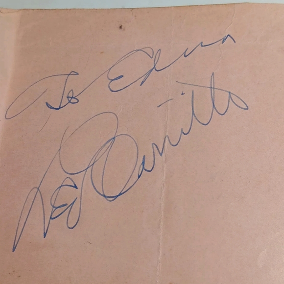 Autograph The Cisco Kid Pancho. Leo Carrillo, Pancho on The Cisco Kid - Picture 1 of 2